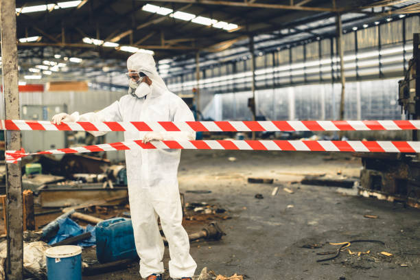 Professional Infectious Disease Decontamination technician working in Pierce, CO